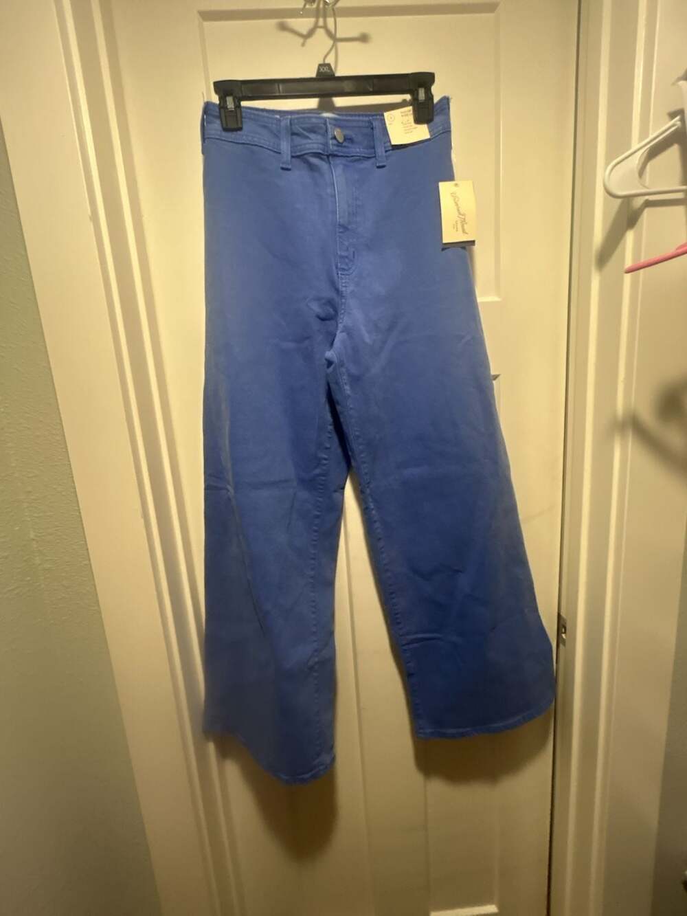 Universal Thread Sailor Wide Leg Pants Size 4 Blue